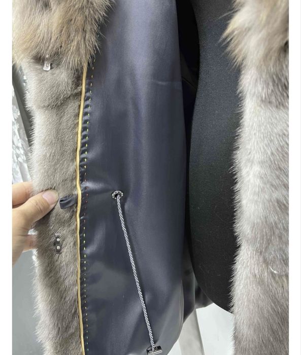 Норка воротник соболь