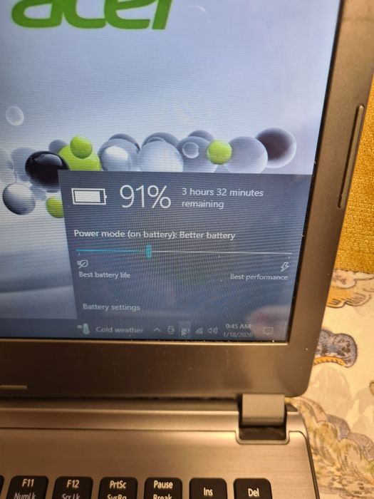 Laptop Acer i3 3rd gen 8gb 500gb nvidia 2gb 14"led slim hd