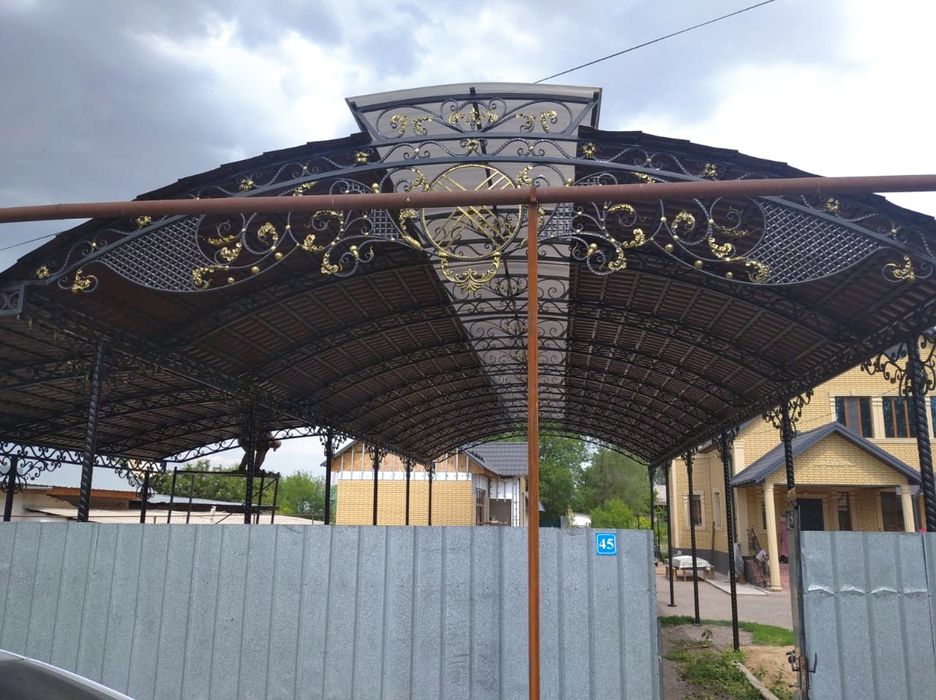 Навес сварочные работы