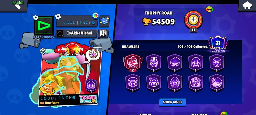 Аккаунт Brawl Stars