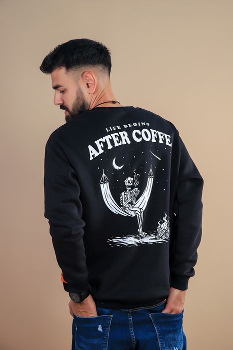Pause Jeans Gabriel Sweatshirt оригинално горнище XL памучен суичър черно горно