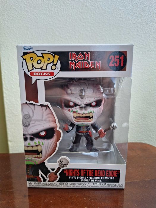 Funko Pop Iron Maiden 251 Nights Of The Dead Eddie