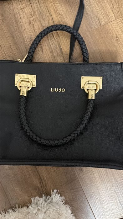 Черна чанта Liu Jo, голям размер