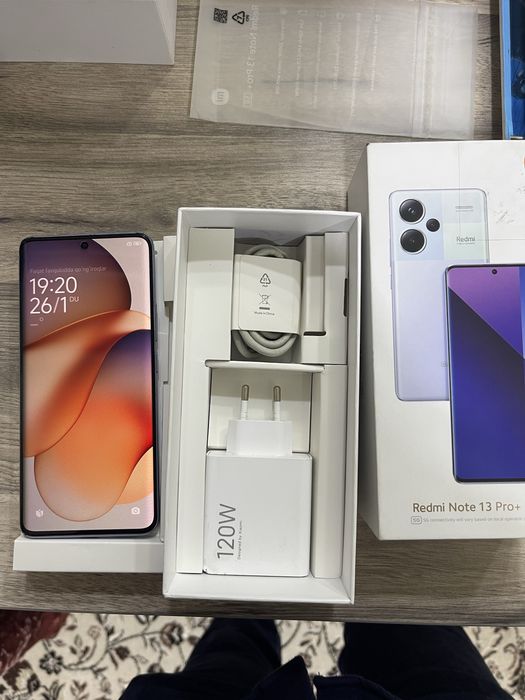 Продам срочно Redmi note 13pro+ 5g ideal full komplekt