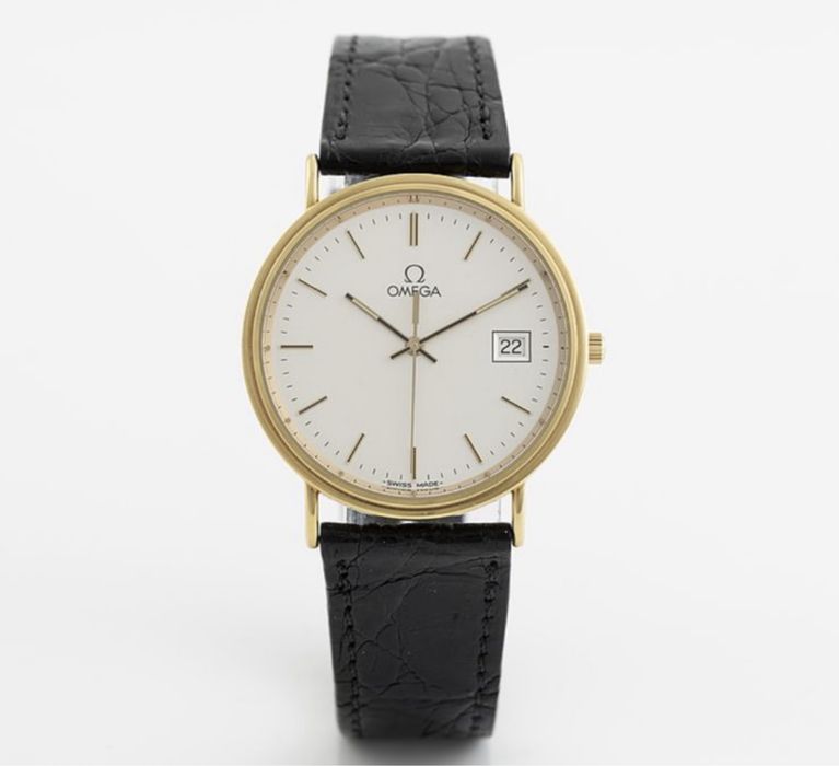 Ceas Omega original aur 18k - unisex