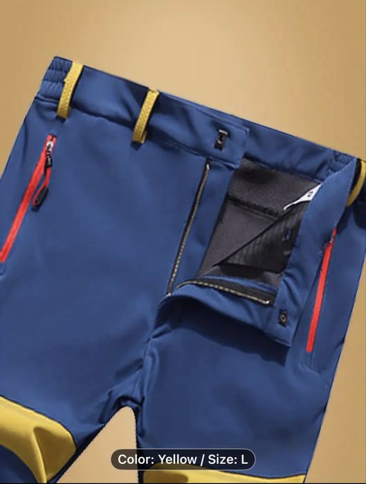 Pantaloni sport elastici noi flausati L