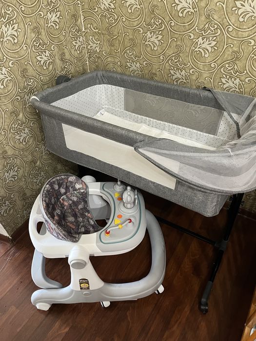 Люлька +ходунок детский товар