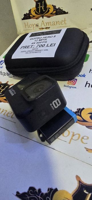 Hope Amanet P6 Go Pro Hero 8 Black