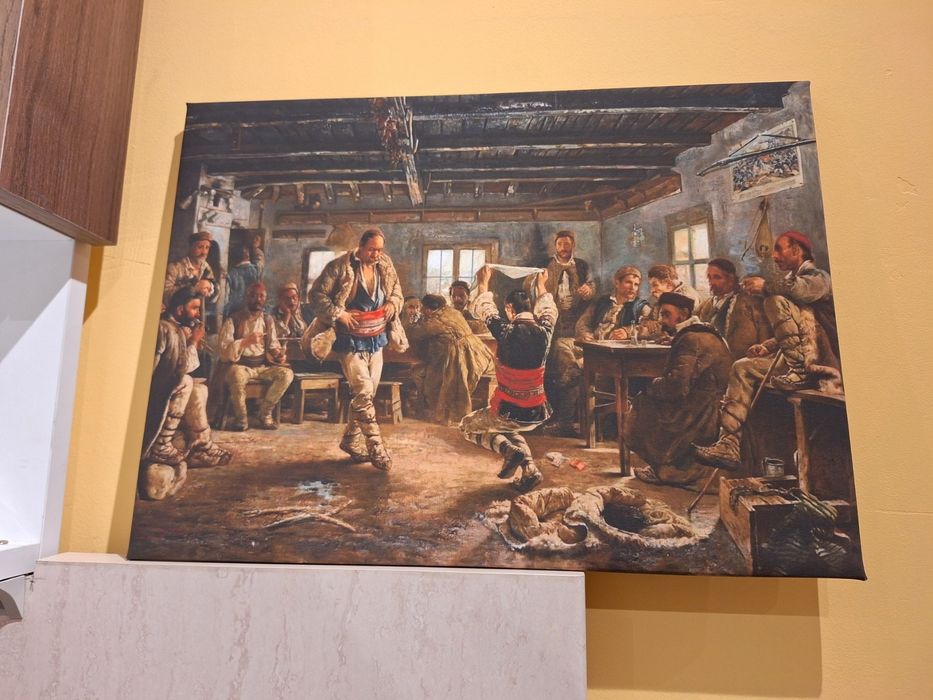 Картина,  репродукция „Ръченицата“ на канава  Най-високо качество