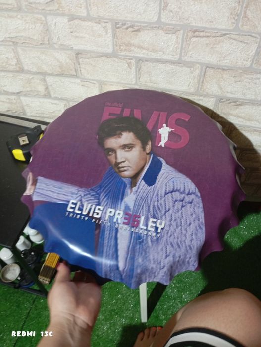 Метална капачка Елвис