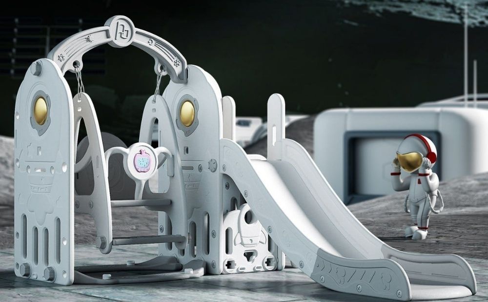 Доставка бесплатная горка качели