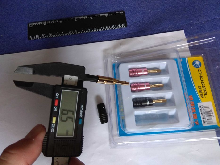 Conectori boxe Choseal - 4 buc.