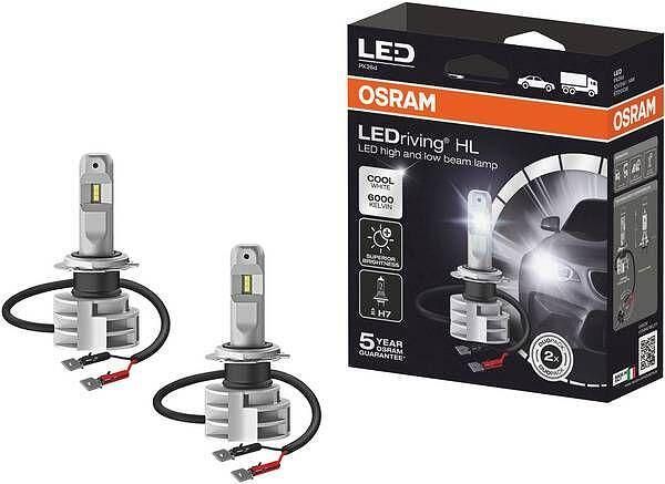 Лед крушки - led система н7 за фарове - osram