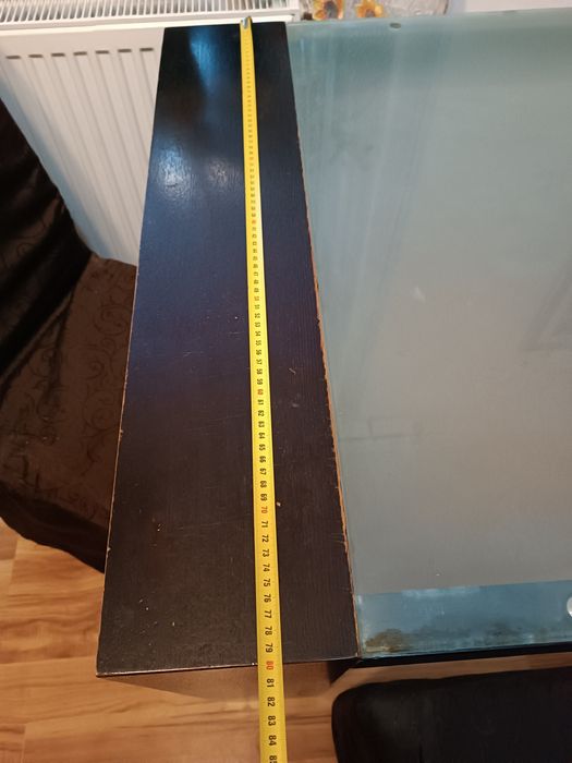 Set masa sticla cu 4 scaune