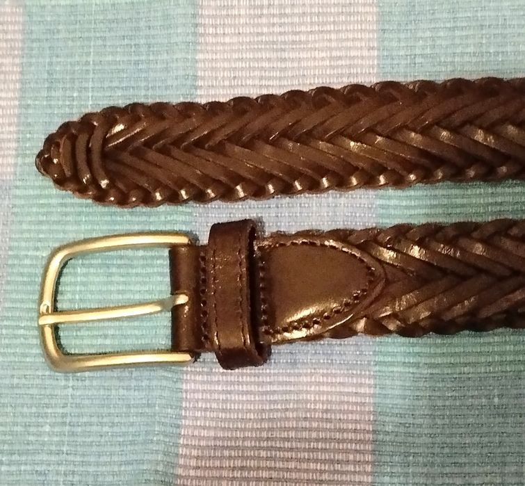 Curea ZARA, unisex, piele naturala 110x3,2cm