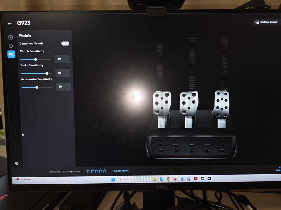 Volan Logitech G923 + Pedale, nu G920