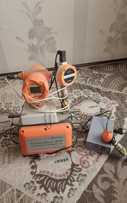 Gaz hisoblagich katta bosinda ishlaydigan xolati yangidek