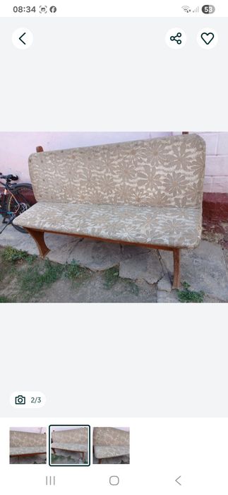 Продам диван деревянный