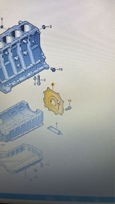 Сальник коленвала