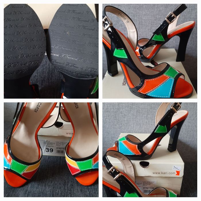 Босоножки на каблуке