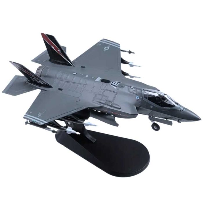 Macheta avion metalica F-35I Lightning II scara 1:72 22cm