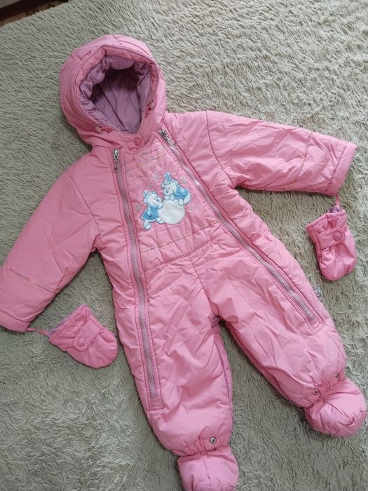 Зимний комбинезон на девочку