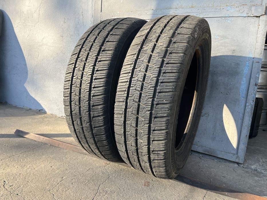 2 бр. гуми за бус 195/60/16C Continental DOT 3921 6,5 mm