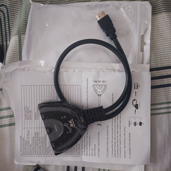 Переходник hdmi 1=3