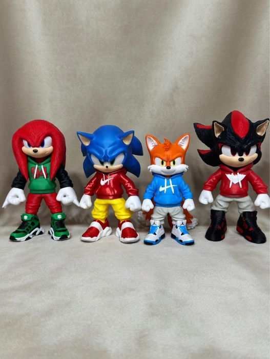 Sonic, Соник, фигурки 3D, 3д