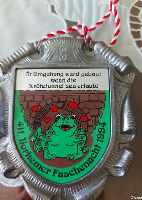 Метални  плакети, пакет от 17 броя