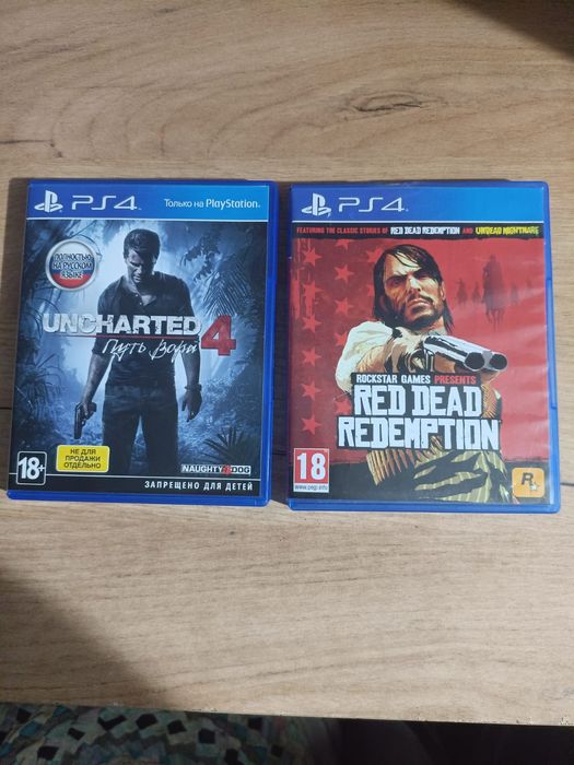 Продаю диски на Playstation 4