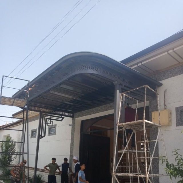 Реставрация Ворот,Покраска ,Изготовление установка домофона камеры и.т