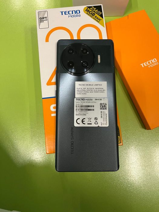 Vând telefon Tehno Spark 256 gb