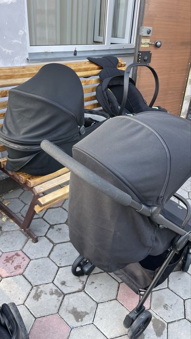 Коляска+детское кресло+ велосипед