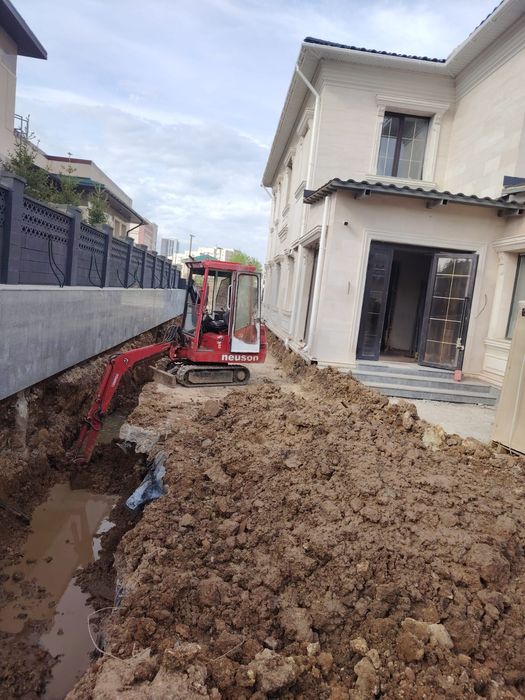 Услуги мини экскаватора