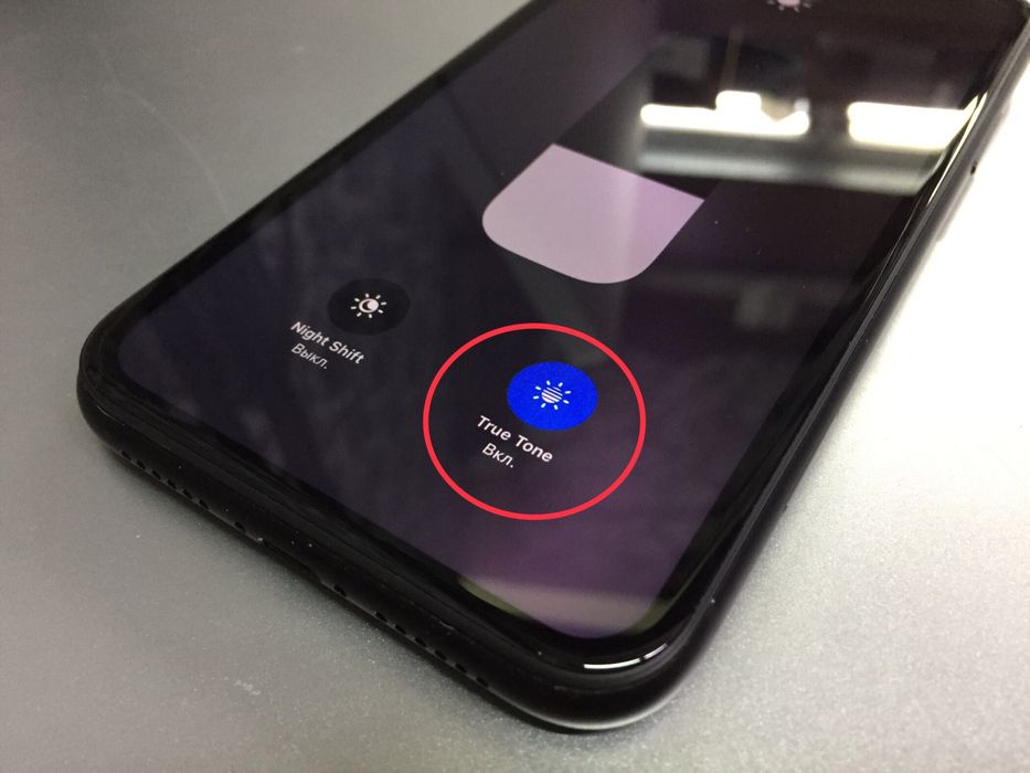 Восстановление Tru Tone на iphone