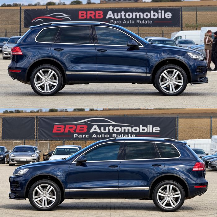 • Vw Touareg 2012 • 3.0 Diesel 4 Motion / Ventilatie / Carlig electric / Line - Side assist / Parc Auto • RATE • Garanție •