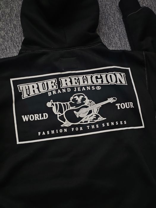 Hanorac Zip-Up True Religion Negru
