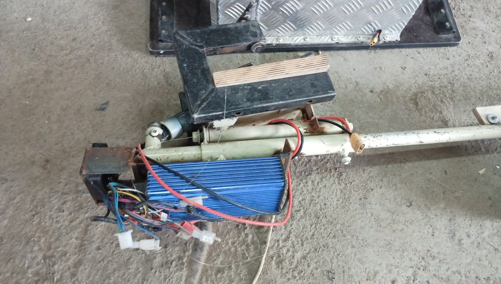 Продам электро лодочный мотор самодельный