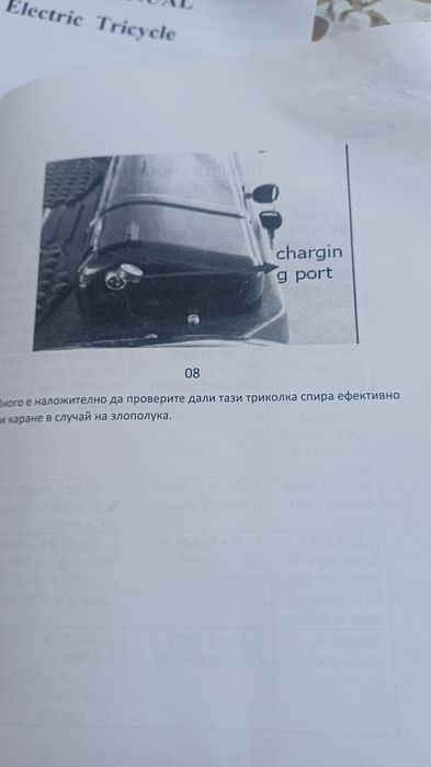 Maxmotor електрическа триколка