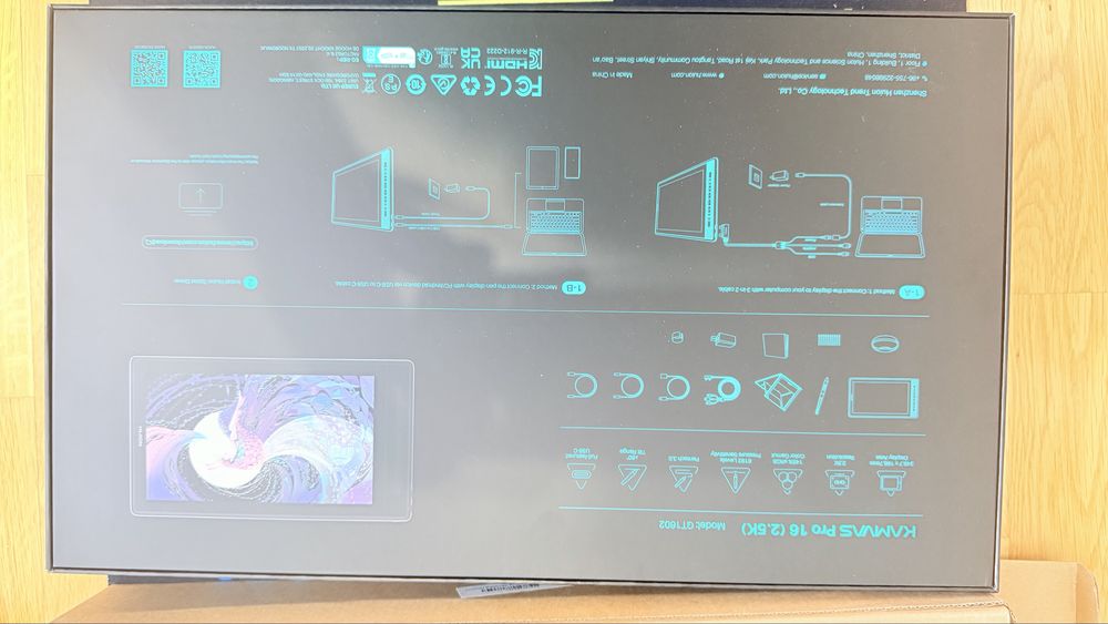 ТАБЛЕТ   графичен KAMVAS PRO 16