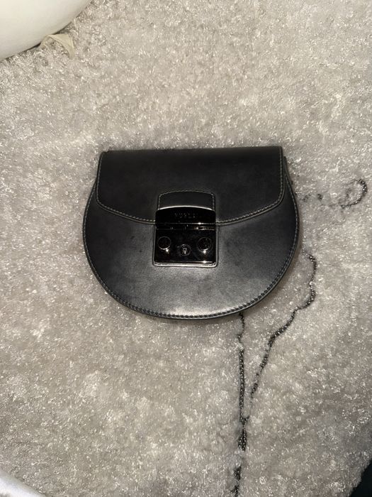 Чанта Furla сребриста