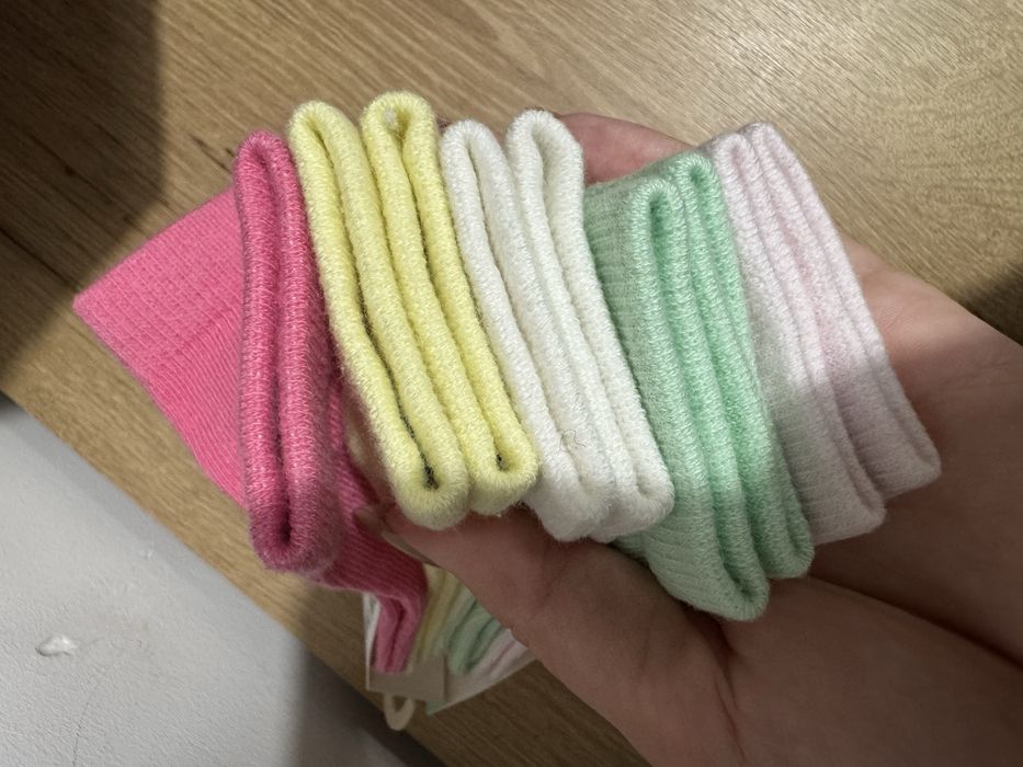 Set 5 perechi sosete fata marimea 22-24