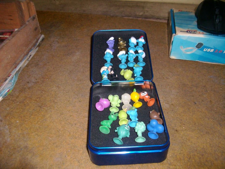 Гумени играчки семеѝство смърф