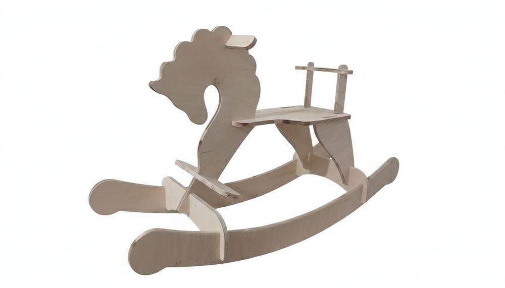 Детская лошадка -качалка