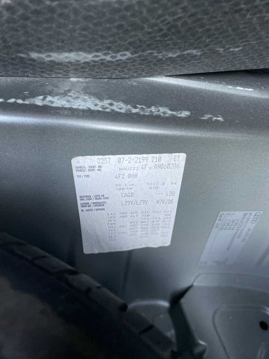 Motor Audi A6 C6 2.0 TDI CAHA CAGB CAGA EURO 5 2009 2010 2011