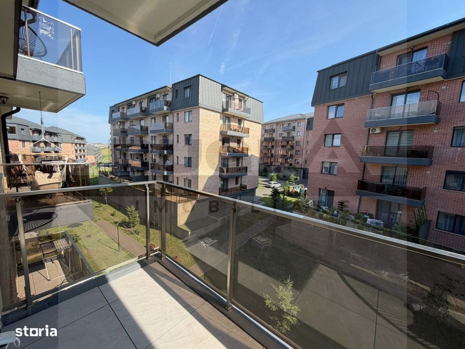 Apartament de 2 camere, modern, 45mp, parcare, complex Beta Residence