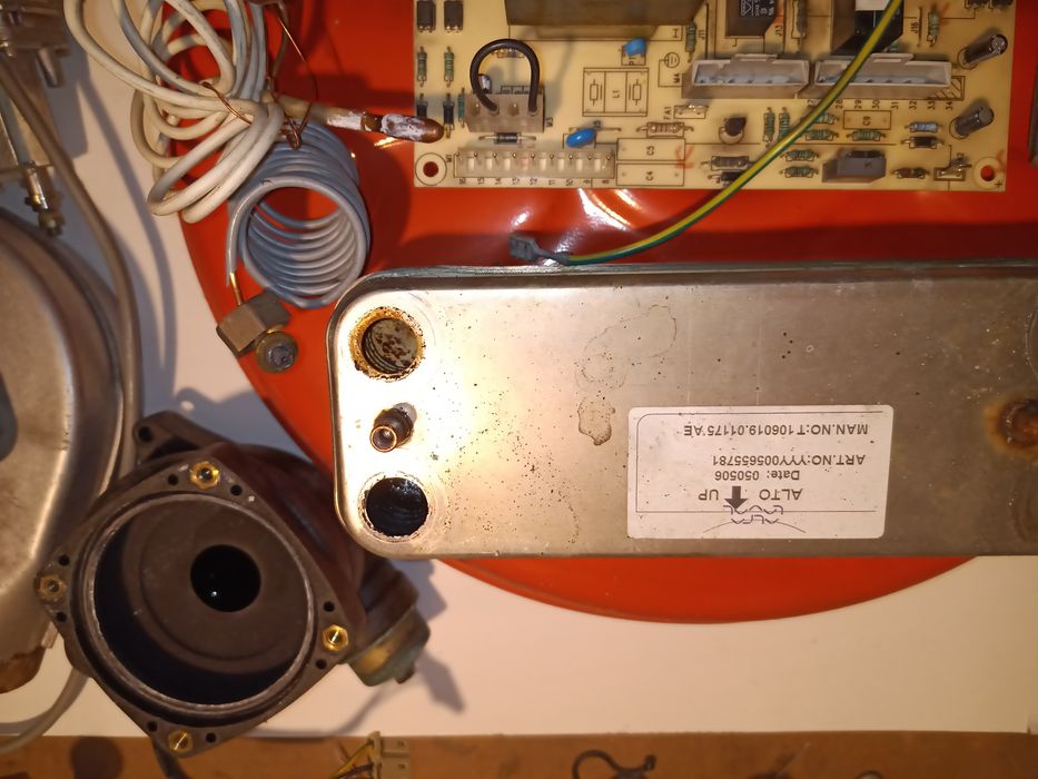 Baxi Eco 280 Fi Placa electronica Vas expansiune Corp pompa Vana gaz