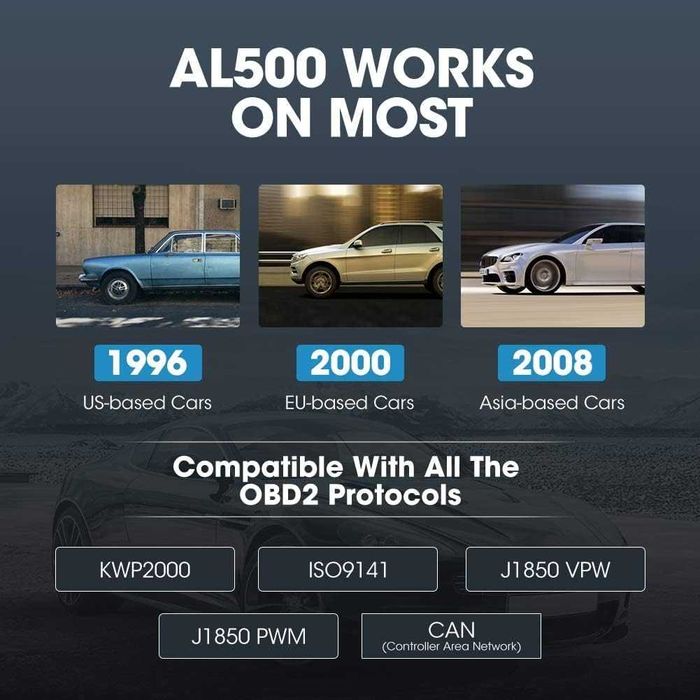Автодиагностика Topdon ArtiLink 500 OBD обд OBD2 диагностичен инструмент диагностика