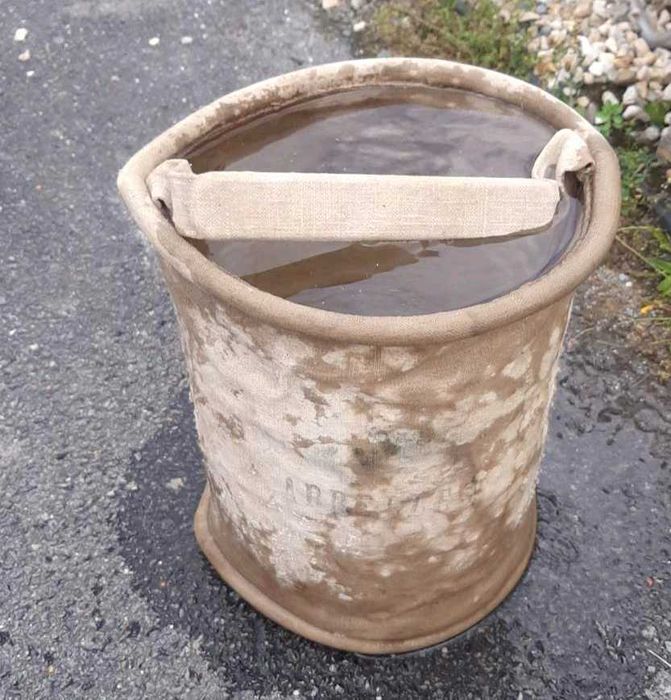 Френска военна чанта за вода, Подходяща за риболов